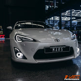 MARS High Power LED 3D Angel Eyes Bumper Bar Driving Fog Lights - Universal Fit